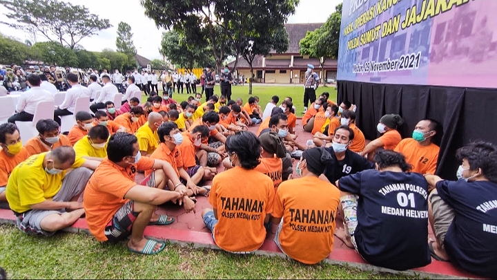 Polda Sumut Paparkan Hasil Pelaksanaan Operasi Kancil Toba Tahun 2021